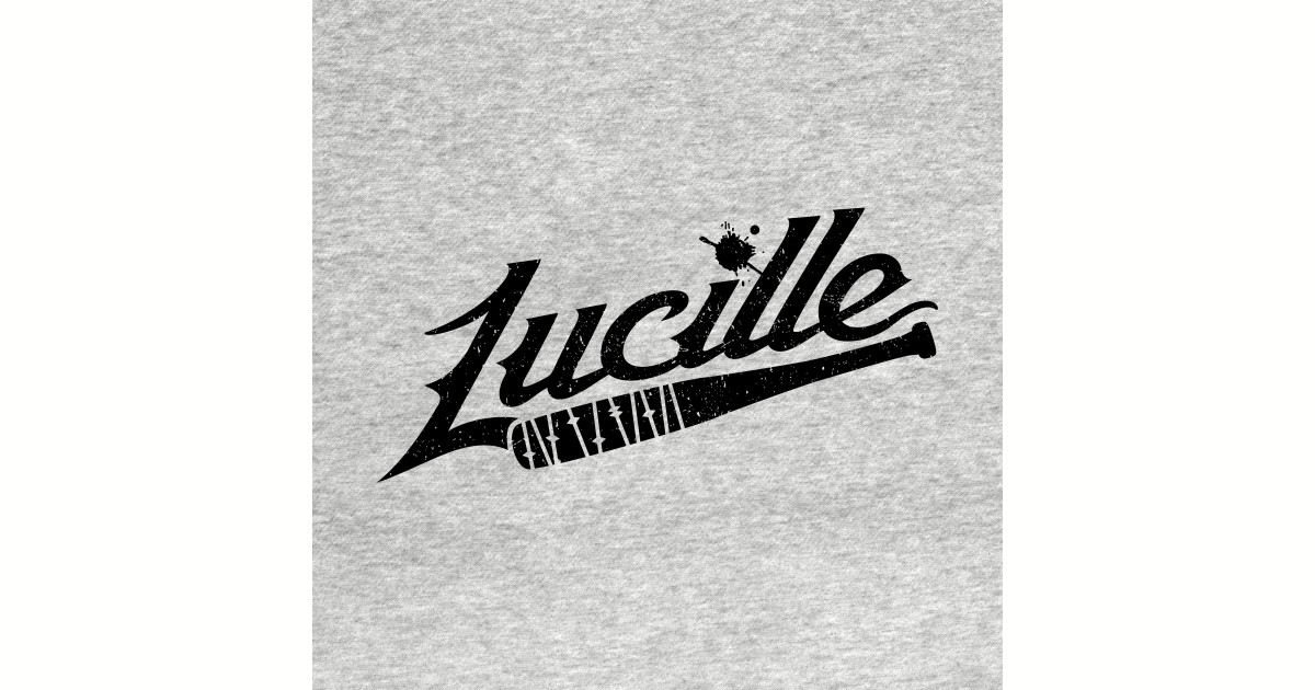 lucille walking dead t shirt
